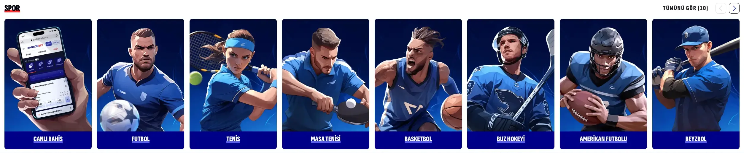 Bankonbet Spor Bahisleri